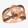 Levian Corp Le Vian Ring Featuring 1 3/4 Ct. Blueberry Tanzanite 1/3 Ct. Chocolate Diamonds 1/5 Ct. Nude Diamond In Pink
