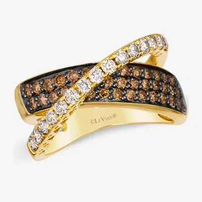 Levian Corp Le Vian Ring Featuring 1/2 Ct. Nude Diamonds 5/8 Ct. Chocolate Diamondsâ Set In 14k Honey Or Strawbe