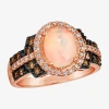 Levian Corp Le Vian Ring Featuring 7/8 Ct. Neopolitan Opal 1/3 Ct. Chocolate Diamonds 1 3/8 Ct. Nude Diamonds Se In Multi
