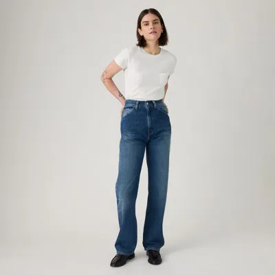 Levi's 1950's 701 Women's Vintage Jeans 34x30 In Blue