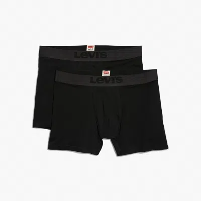 Levi's 2-pack Boxer Briefs In Black