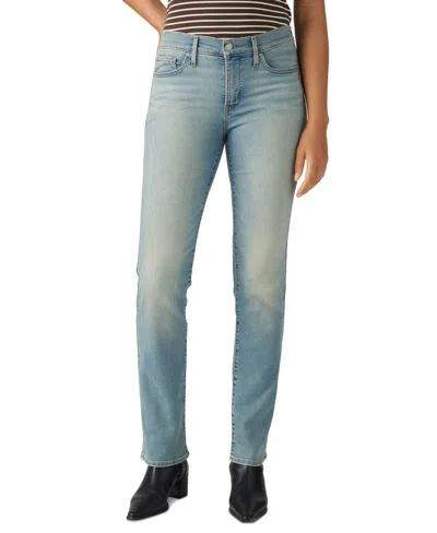 Levi's 314 Shaping Straight Leg Jeans In Short Length In Blue