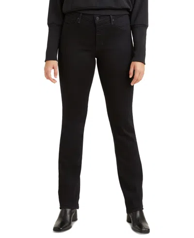 LEVI'S 314 SHAPING STRAIGHT LEG JEANS IN SHORT LENGTH