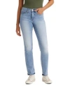 Levi's 314 Shaping Slimming Straight Leg Mid Rise Jeans In Blue