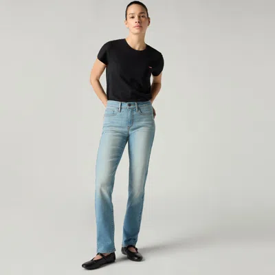 Levi's 314 Shaping Straight Women's Jeans 31x34 In Black