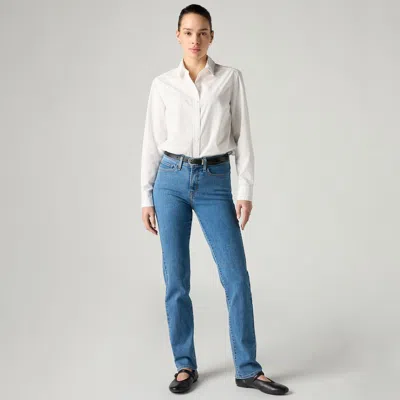 Levi's 314 Shaping Straight Women's Jeans 32x32 In Blue