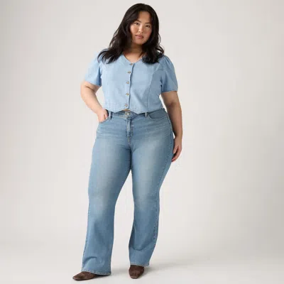 Levi's 315 Shaping Bootcut Women's Jeans (plus Size) 14m In Camp Denim Plus