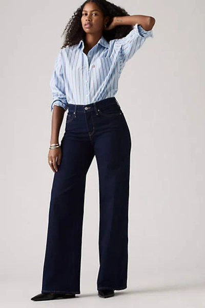 Levi's 318 Shaping Wide Leg Jeans