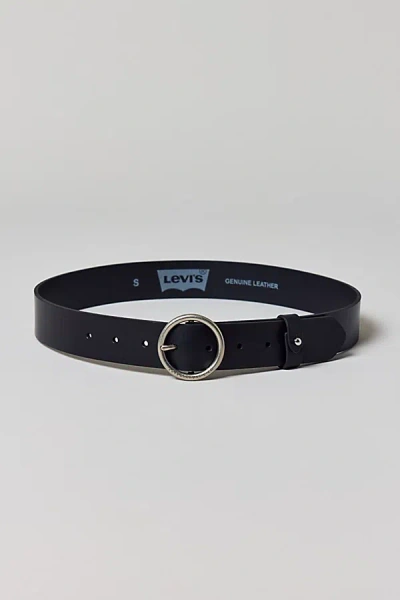 Levi's 38mm Drop Loop Belt In Black, Women's At Urban Outfitters