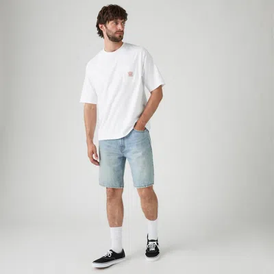 Levi's 454 Relaxed Fit 10" Men's Shorts 42x10 In Blue