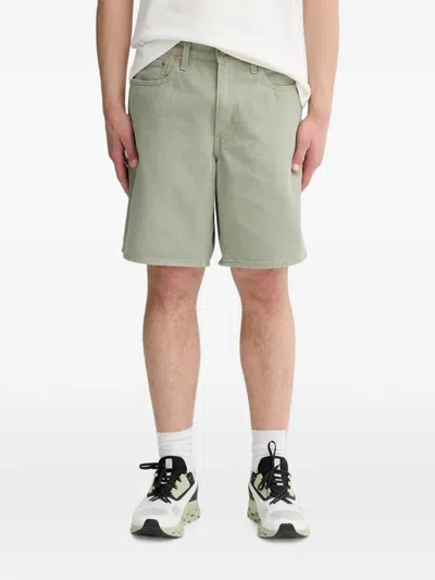 Levi's 468 Belt-loop Pocket Shorts In Green