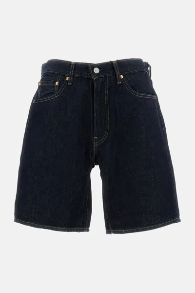 Levi's 468 Loose Shorts In Blue