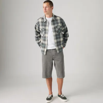 Levi's 470 Baggy 14" Garment Dye Men's Shorts 28 In Like Dimes Garment Dye