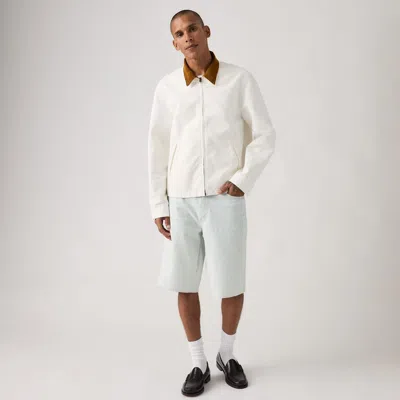 Levi's 478 Baggy 12" Men's Shorts 28x12 In White