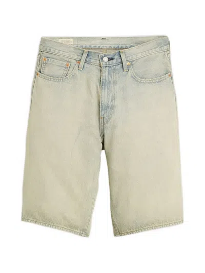 Levi's 478 Baggy Denim Shorts In Neutral