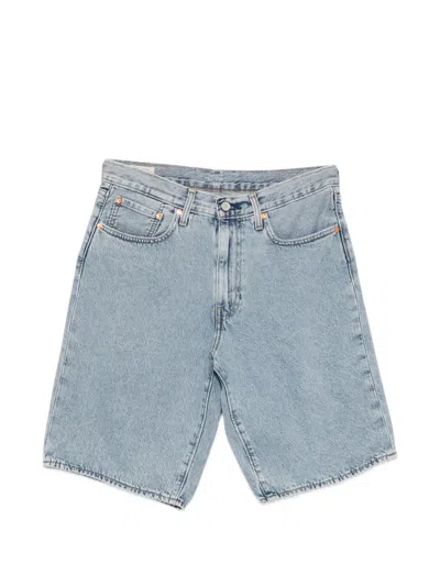 Levi's 478 Baggy Denim Shorts In Blue