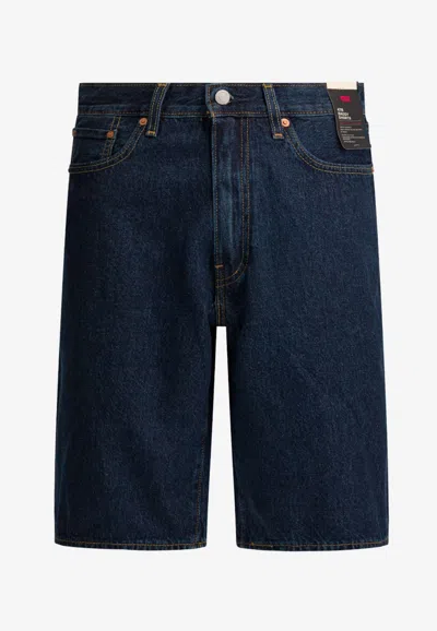 Levi's 469 Loose Shorts In Blue