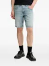 Levi's 454 Medium-blue Jean Short In Blue