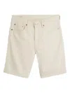 Levi's 5-pocket Denim Shorts In Neutral