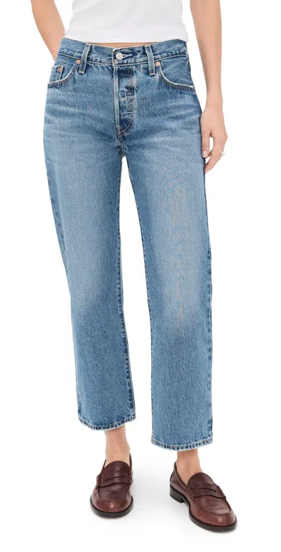 Levi's 501 90's Ankle Jeans Sweetest Taboo In Purple