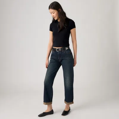 Levi's 501 '90s Ankle Women's Jeans 23x27 In Black