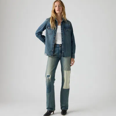 Levi's 501 '90s Women's Jeans 24x30 In Blue