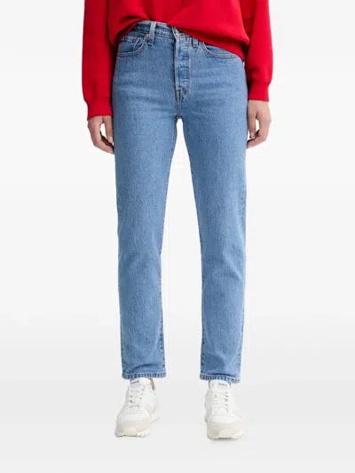 Levi's 501 Buttoned Jeans In Blue