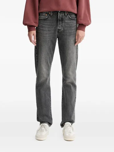 Levi's 501 Buttoned Jeans In Gray