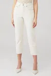 Levi's Wedgie High Waist Straight Jeans In White