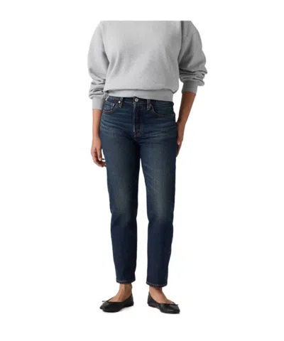 Levi's 501 Crop Jeans In Blue
