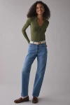 Levi's 501 Curve High-rise Straight Leg Jean In Lucid Dream, Women's At Urban Outfitters In Green