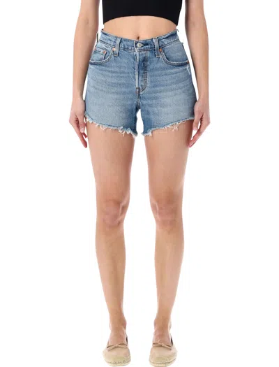Levi's 501 Curve Short In Blue