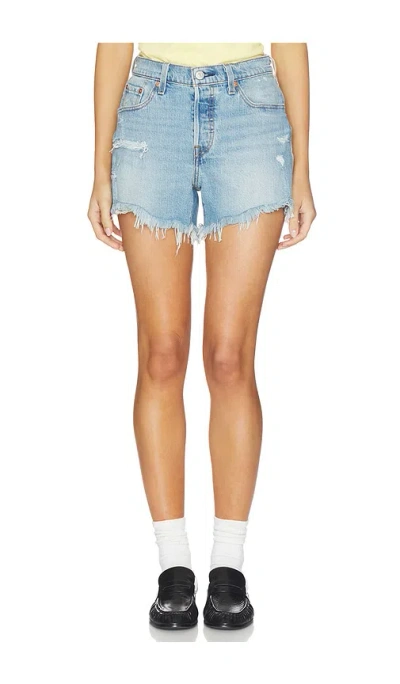 Levi's 501 Curve Short In Blue