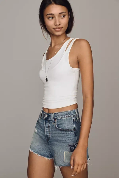 Levi's 501 Curve Shorts In Blue