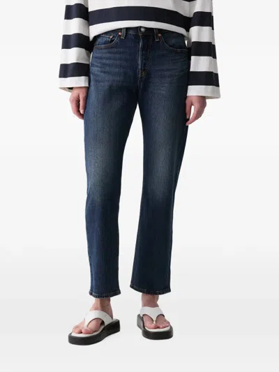 Levi's 501® Curve Straight-leg Jeans In Blue