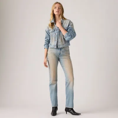 Levi's 501 Curve Women's Jeans 32x32 In Blue