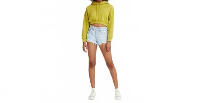 Levi's 501 Denim Short In Ojai T3 In Yellow