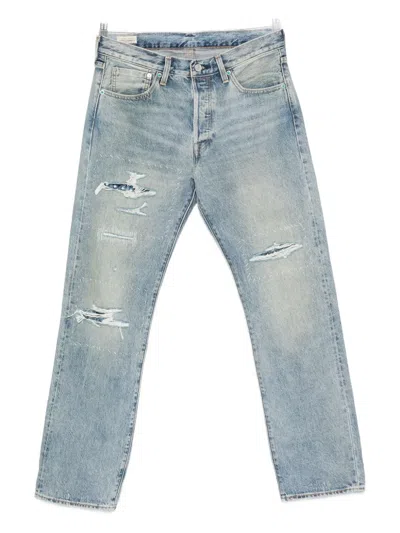 Levi's 501® Distressed Jeans In Blue