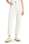 Levi's® 501® High Waist Crop Straight Leg Jeans In Ethereal Ecru