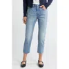 Levi's® 501® High Waist Crop Straight Leg Jeans In Fun Flare Lightweight