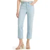 Shop Levi's® 501® High Waist Crop Straight Leg Jeans In Wow Me Over