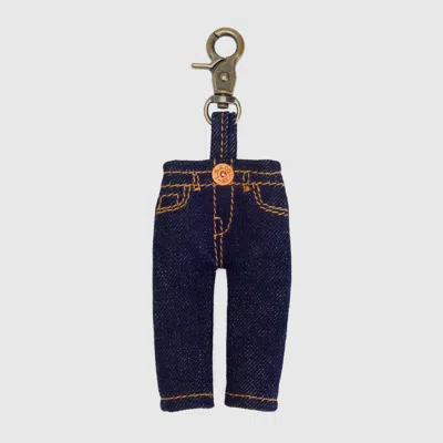 Levi's 501 Jeans Bag Charm In Ocean Indigo Wash