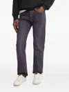 Levi's 501 Logo-patch Jeans In Purple