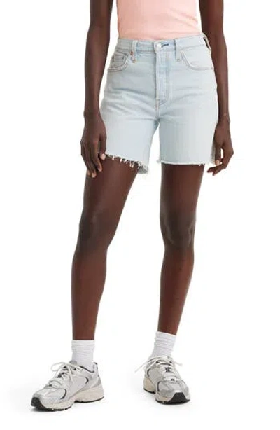 Levi's® 501® Mid Thigh Denim Cutoff Shorts In Practice Match
