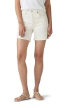 Levi's® 501® Mid Thigh Denim Shorts In White