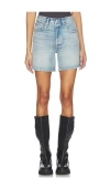 Levi's 501 Mid Thigh Short In Blue