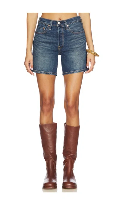 Levi's 501 Mid Thigh Short In Multi