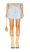 Levi's 501 Mid Thigh Short In Blue