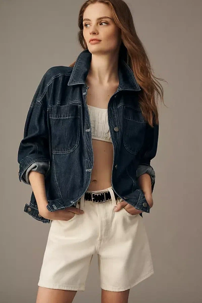 Levi's 501 Mid-thigh Shorts In White