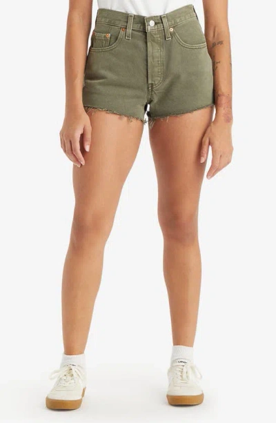 Levi's® 501® Original Cutoff Denim Shorts In Dusty Lichen Short